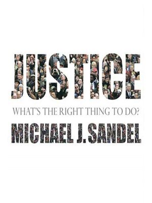 Audiobook - Justice by Michael J. Sandel · OverDrive: Free ebooks